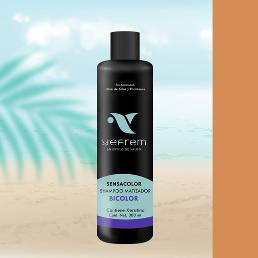 SHAMPOO MATIZADOR BICOLOR CON KERATINA