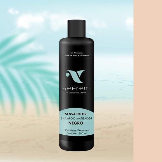SHAMPOO MATIZADOR NEGRO CON QUERATINA