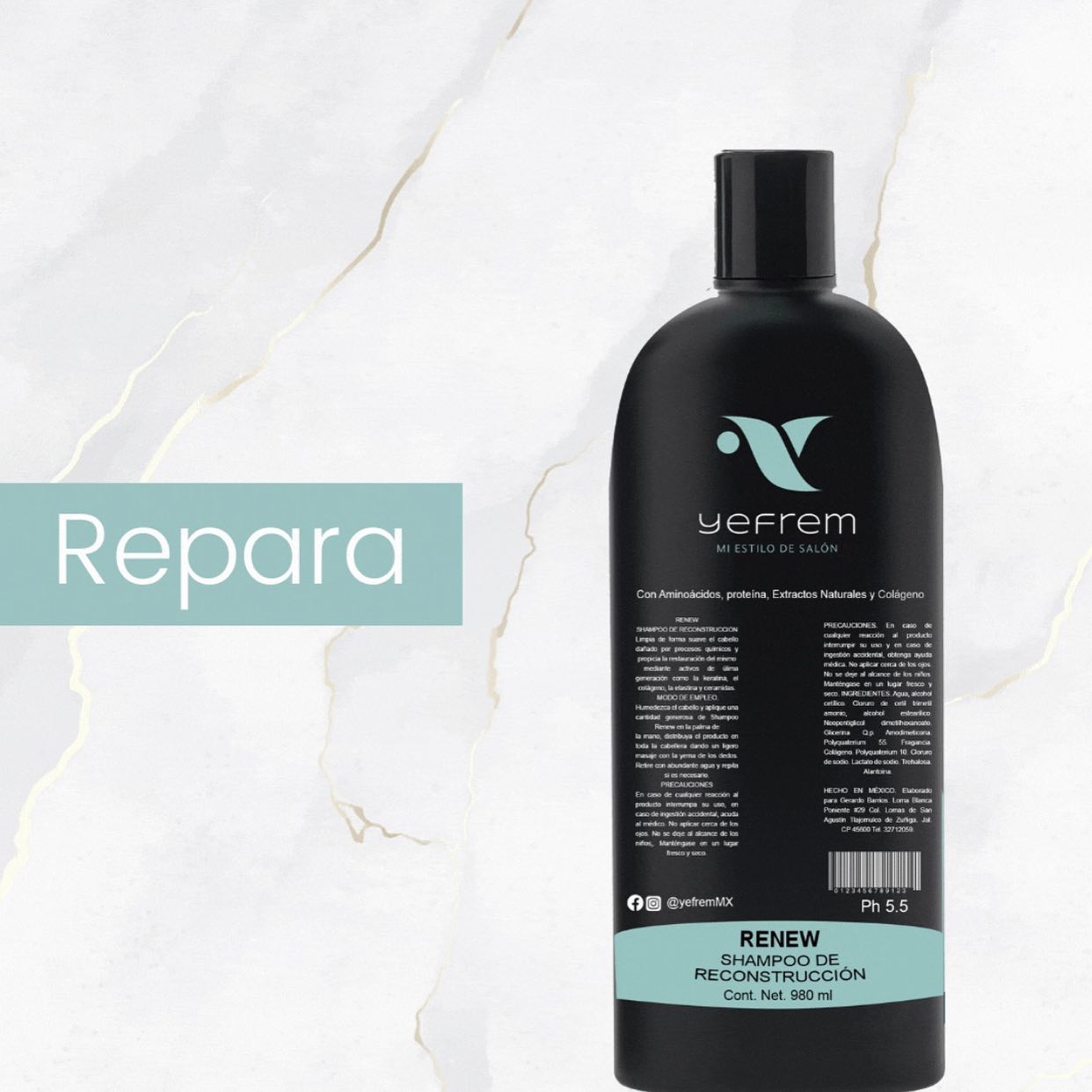 Kit Reconstrucción Total (Shampoo + Mascarilla + Serum)