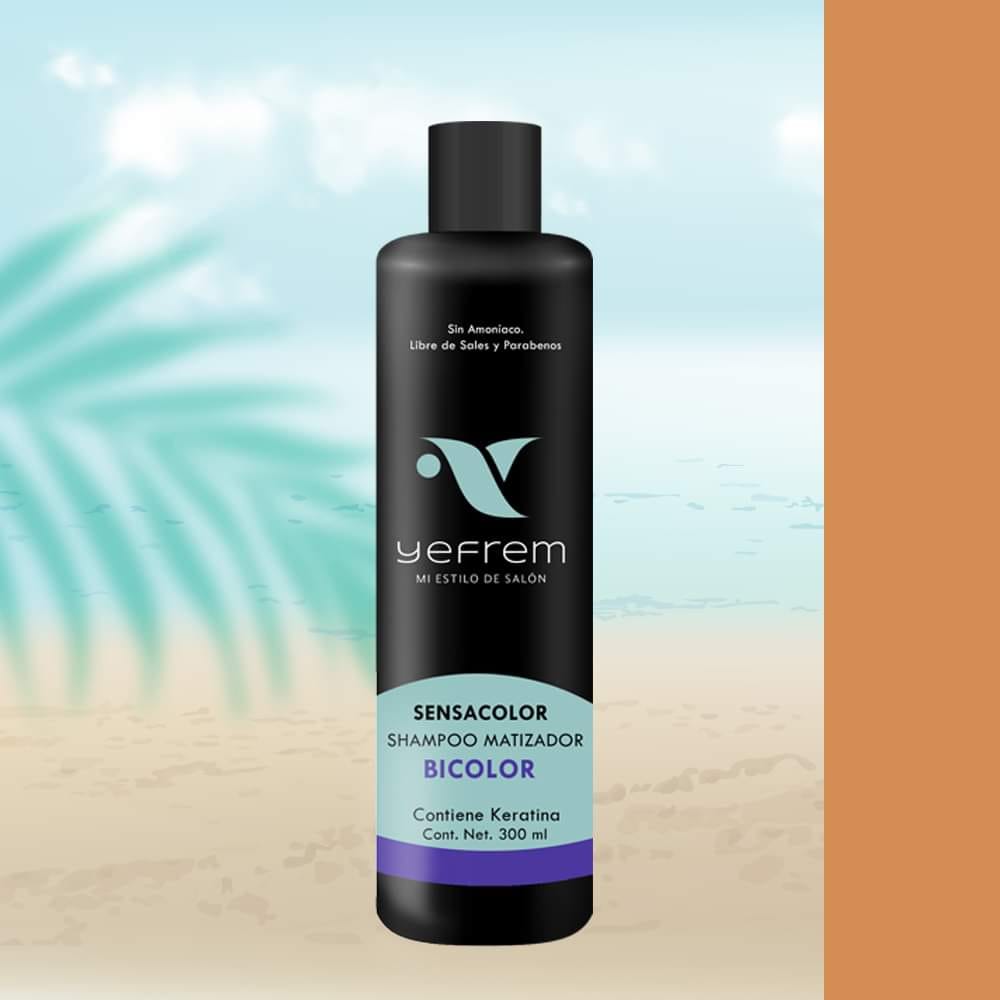SHAMPOO MATIZADOR BICOLOR CON KERATINA